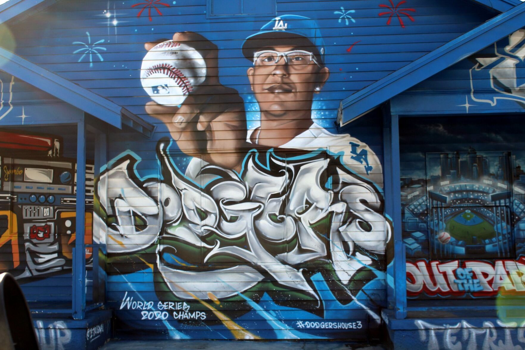 Dodgers House featuring Juliio Urias